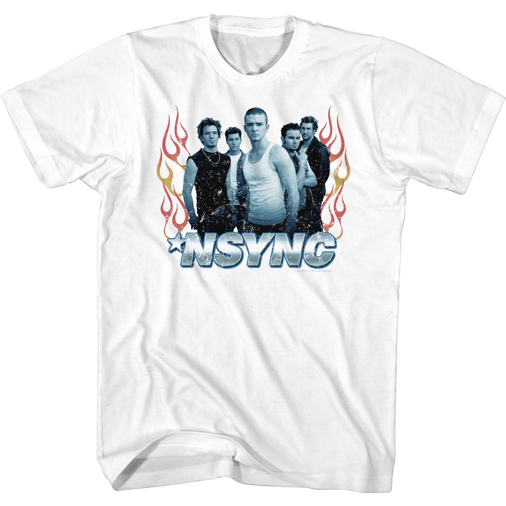 N'Sync Flames T-Shirt