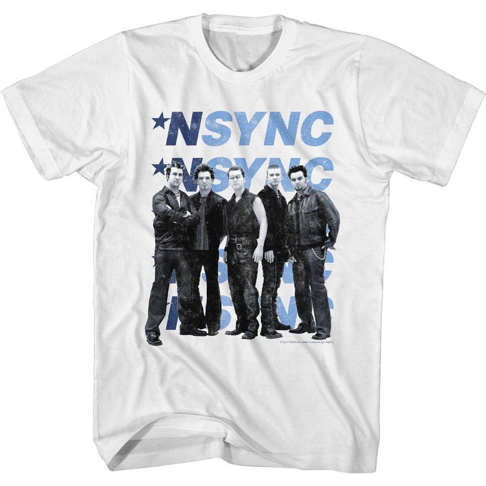N'Sync Multi Logo T-Shirt