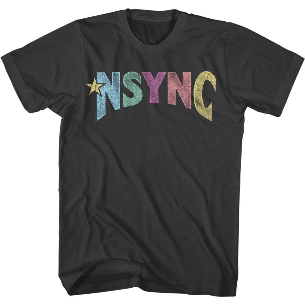 N'Sync Multi Color Logo T-Shirt