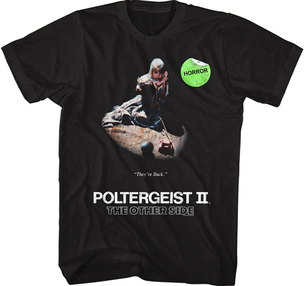 Poltergeist Video Cassette Cover Tee