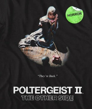 Poltergeist Video Cassette Cover Tee