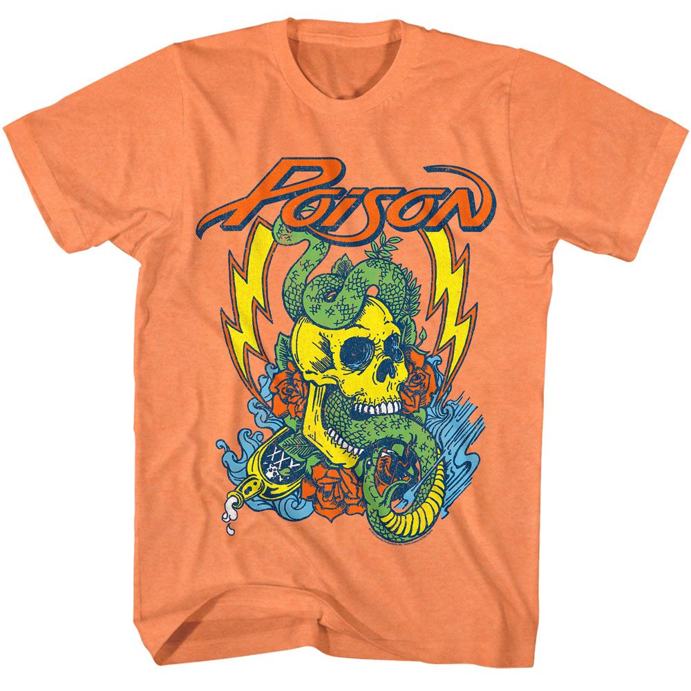 Poison Snake Skull T-Shirt