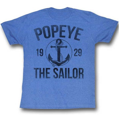 Popeye Anchor T-Shirt - Blue Culture Tees