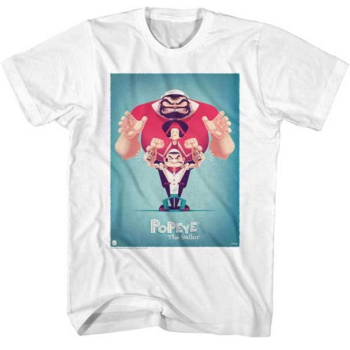 Popeye And Friends T-Shirt - Blue Culture Tees