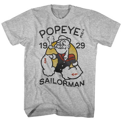 Popeye Old Tat T-Shirt - Blue Culture Tees