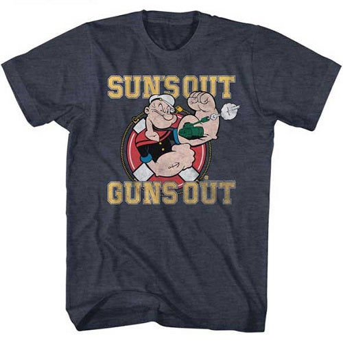 Popeye Suns Out Guns Out T-Shirt