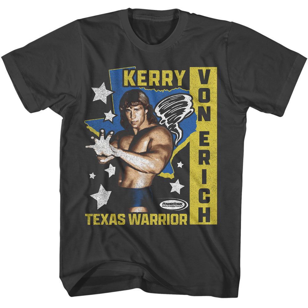 Powertown Texas And Stars T-Shirt