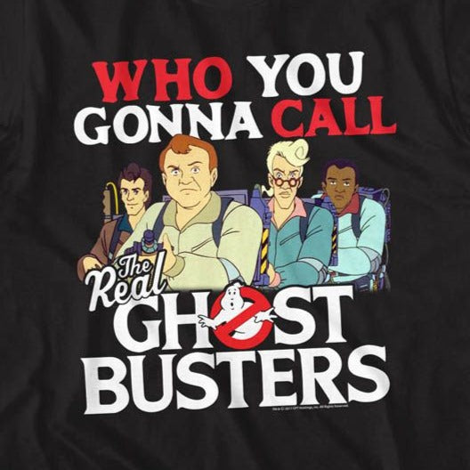 Youth The Real Ghostbusters Call Em T-Shirt