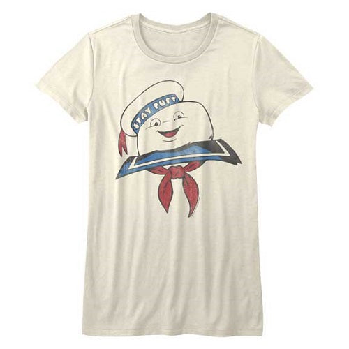 Women's The Real Ghostbusters Stay Puft Head Tee