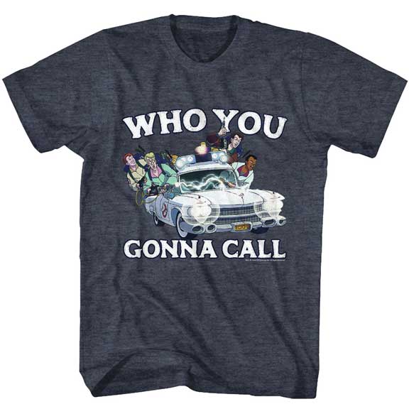 Men's The Real Ghostbusters Who You Gonna Call? Tee