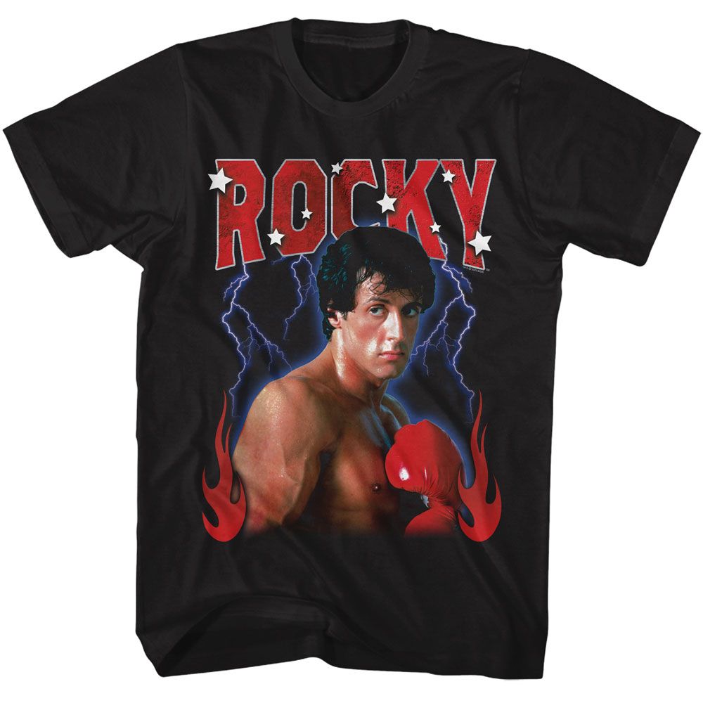 Rocky Lightnig Flames T-Shirt