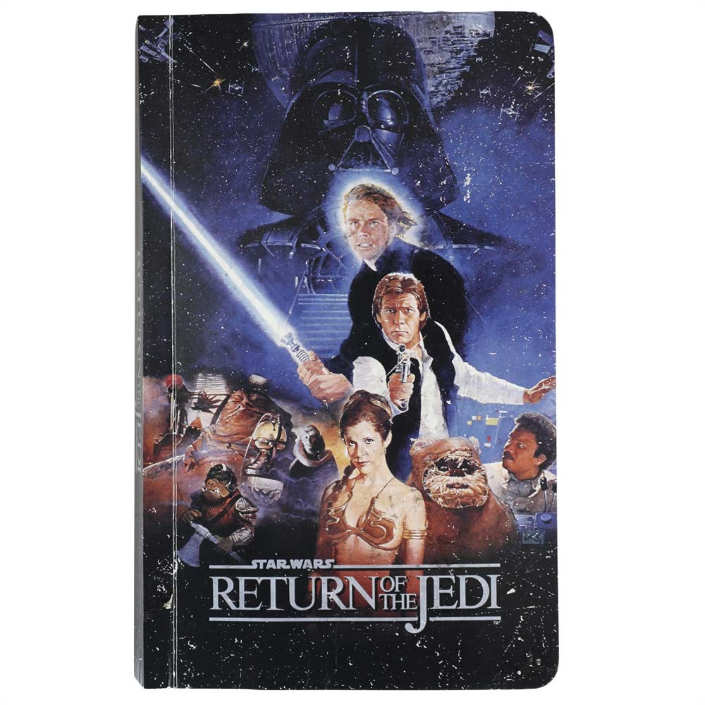 Star Wars Return Of The Jedi Vhs Replica Journal