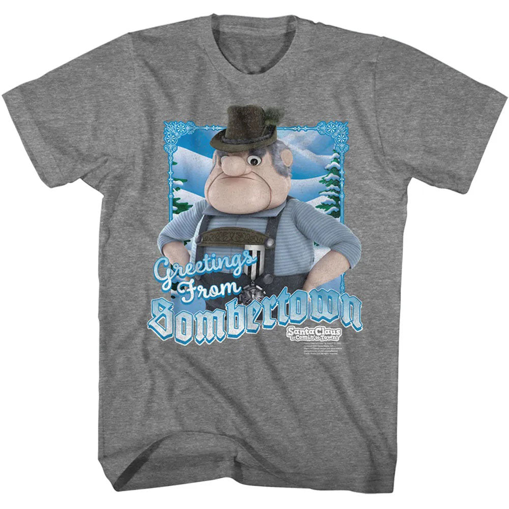 Greetings From Sombertown Christmas T-Shirt