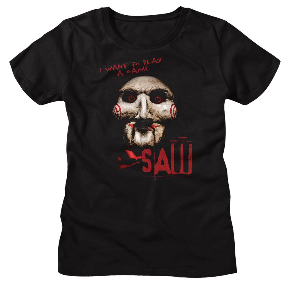 Saw I Want To Play A Game Junior's T-Shirt