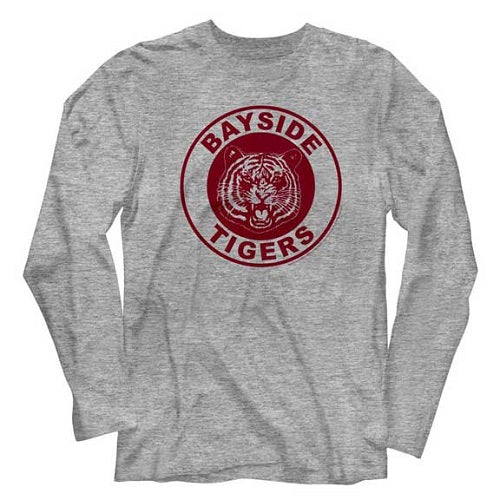 MEN'S SAVED BY THE BELL GBAYSIDE TIGERS LONG SLEEVE - Blue Culture Tees