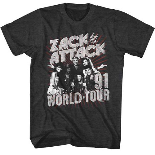 Saved By The Bell Zack Attack World Tour T-Shirt