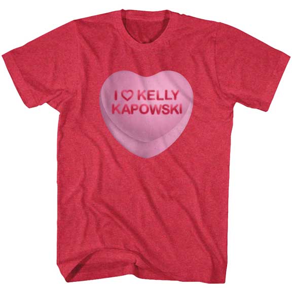 Saved By The Bell Kelly Candy Heart T-Shirt