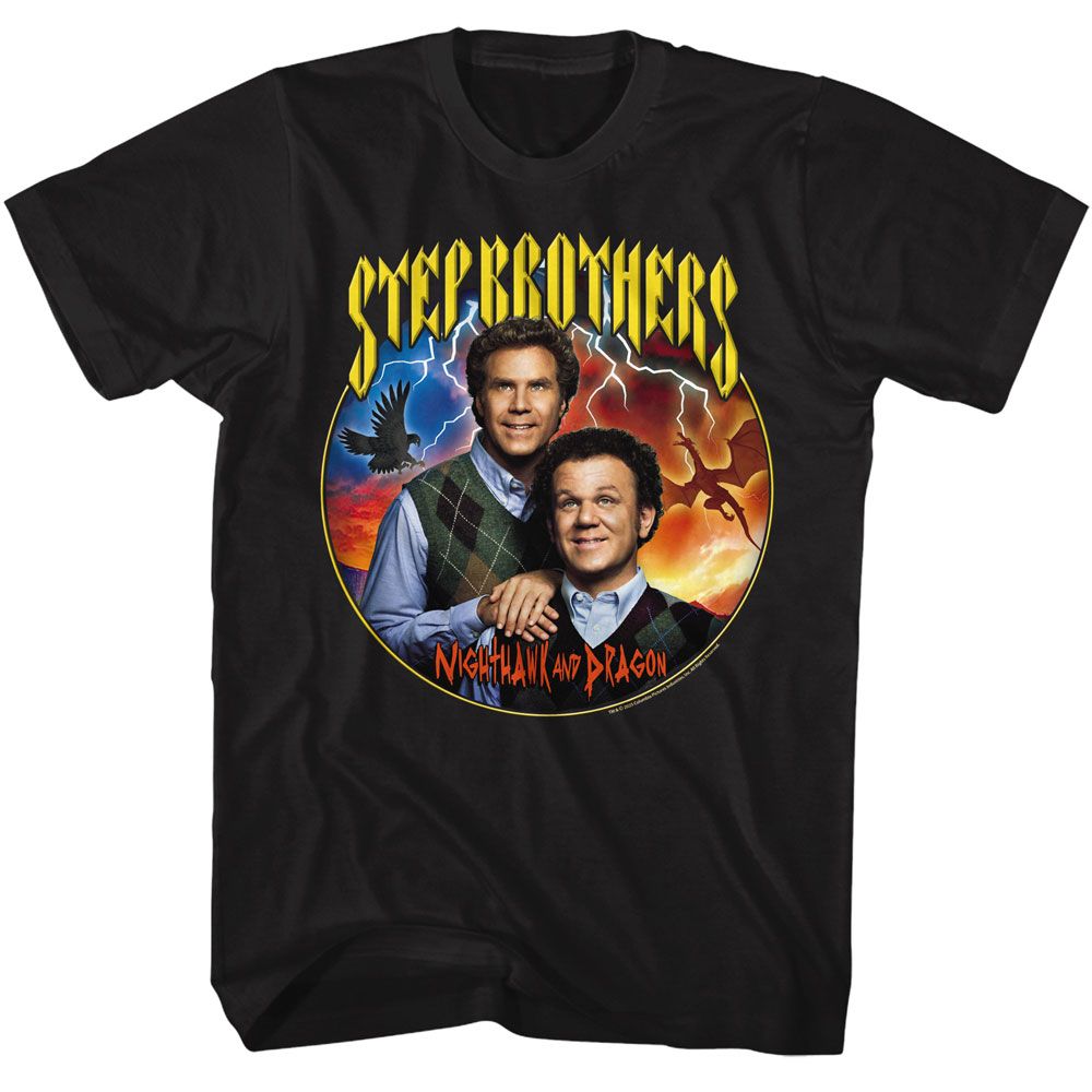 Step Brothers Nighthawk and Dragon T-Shirt
