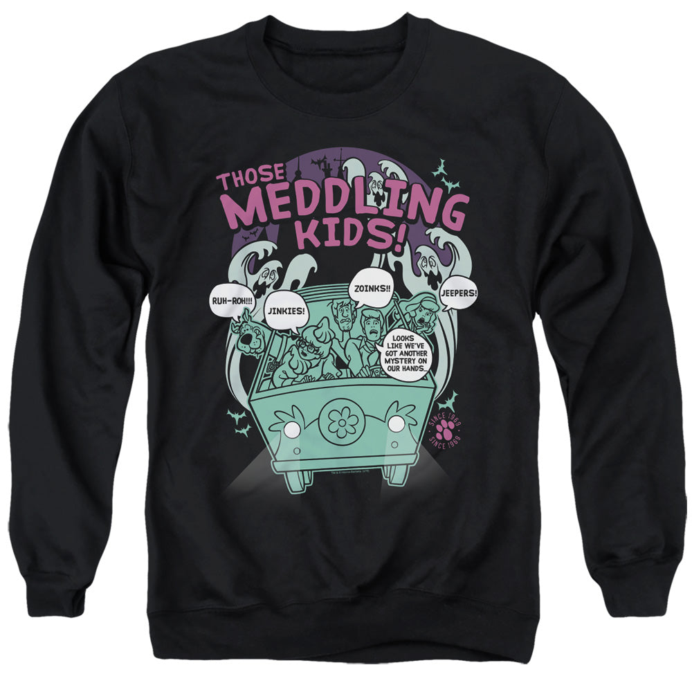 Men's Scooby Doo Meddling Since 1969 Crewneck Sweatshirt