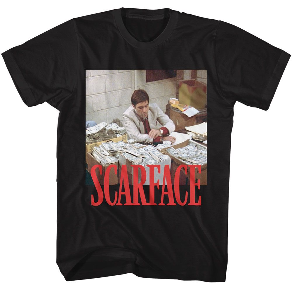 Scarface Money Stack T-Shirt