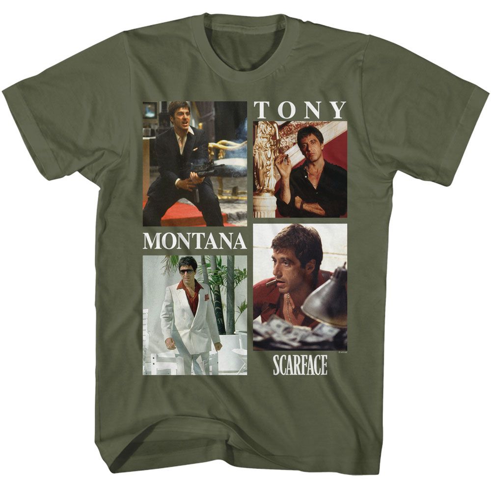 Scarface Montana Collage T-Shirt
