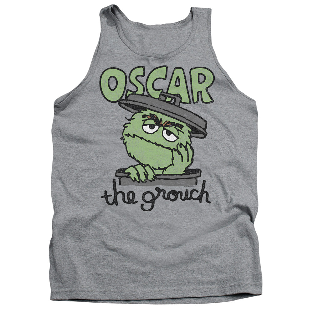 Men's Sesame Street Canned Grouch Tank Top