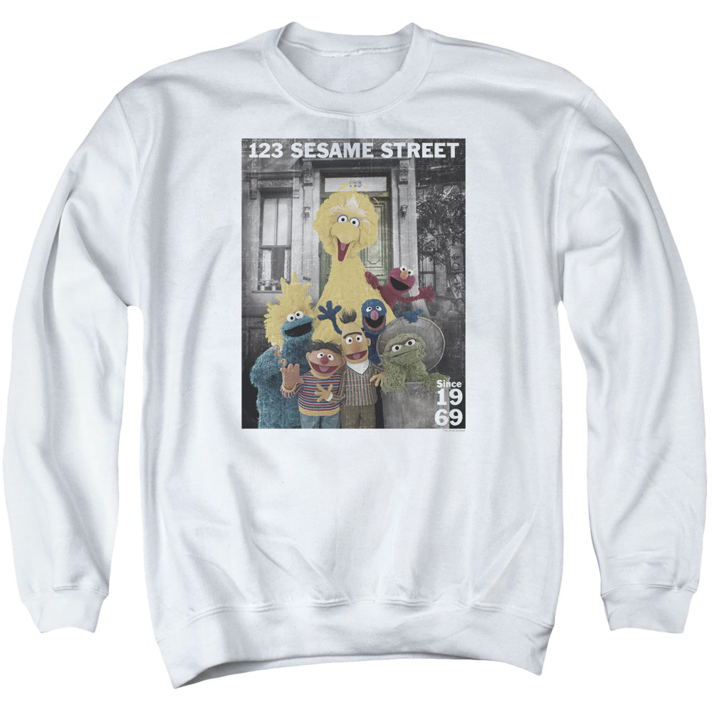 Men's Sesame Street Best Address Sweatshirt