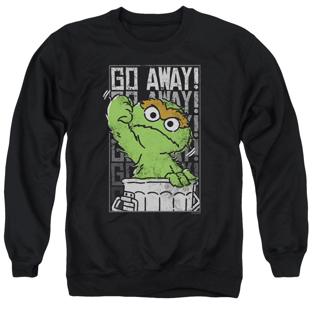 Men's Sesame Street Go Away Sweatshirt