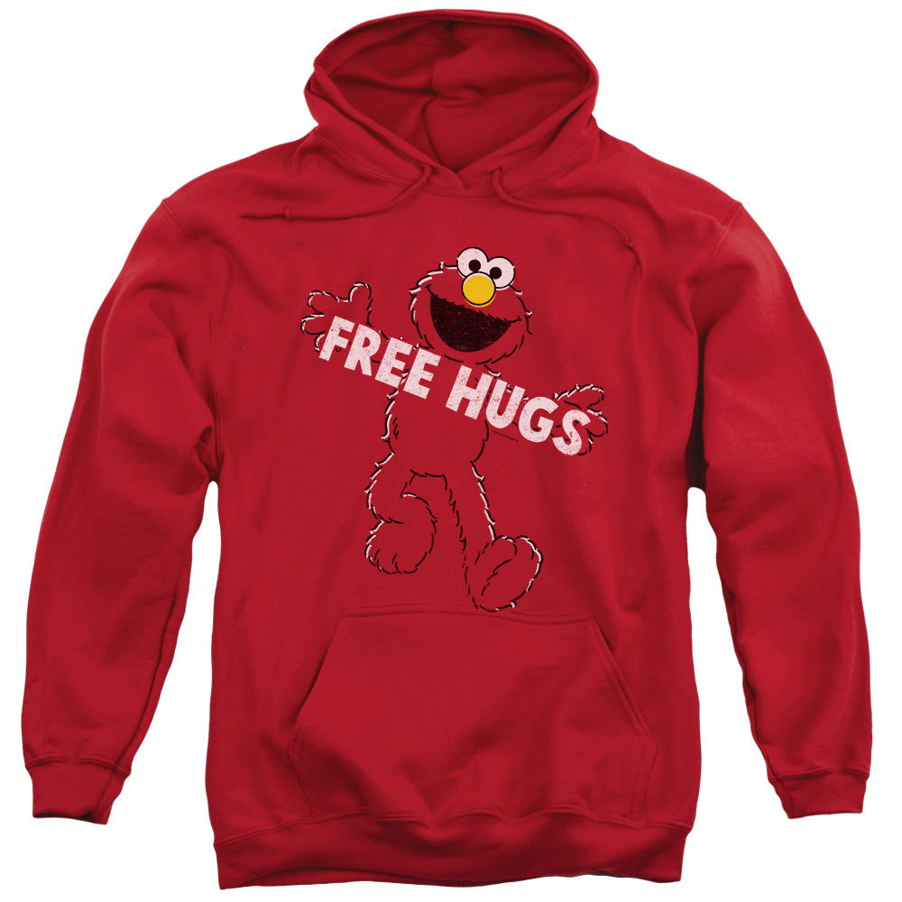 Men's Sesame Street Free Hugs Heather Pullover Hoodie
