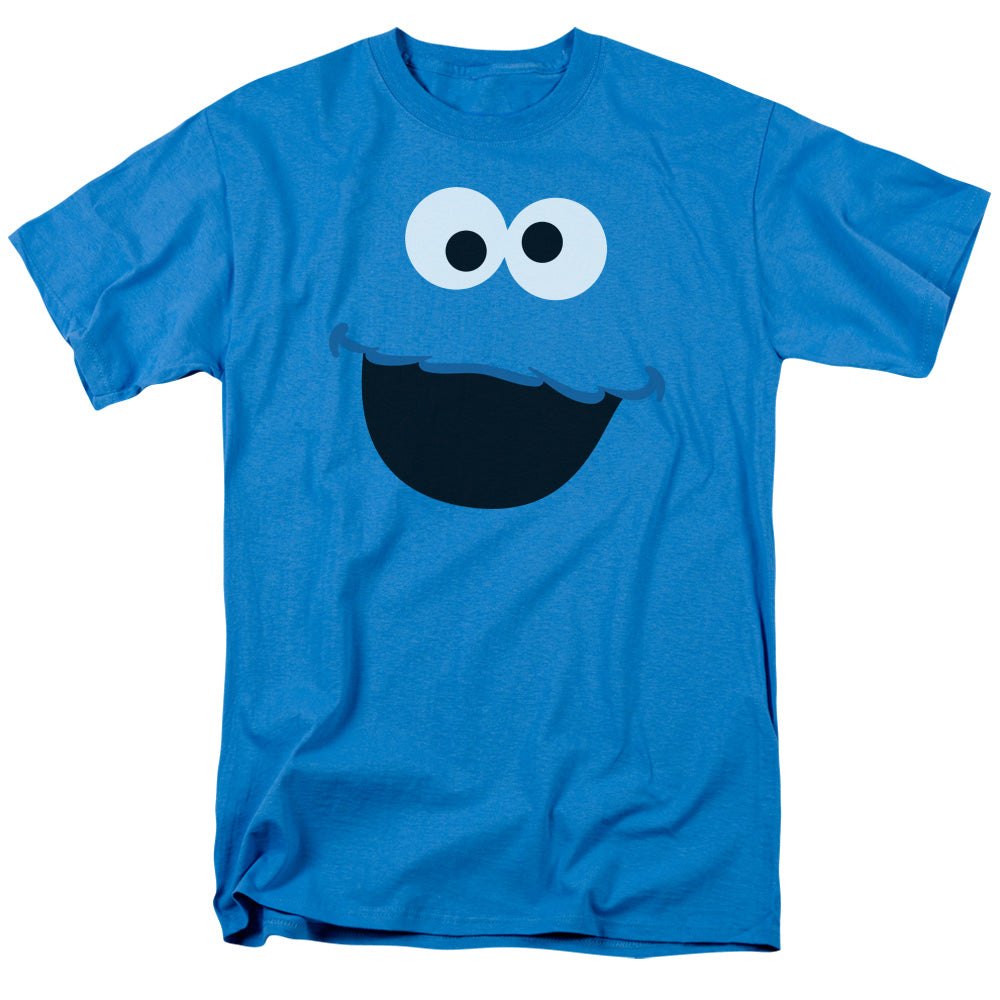 Men's Sesame Street Cookie Monster Face Tee
