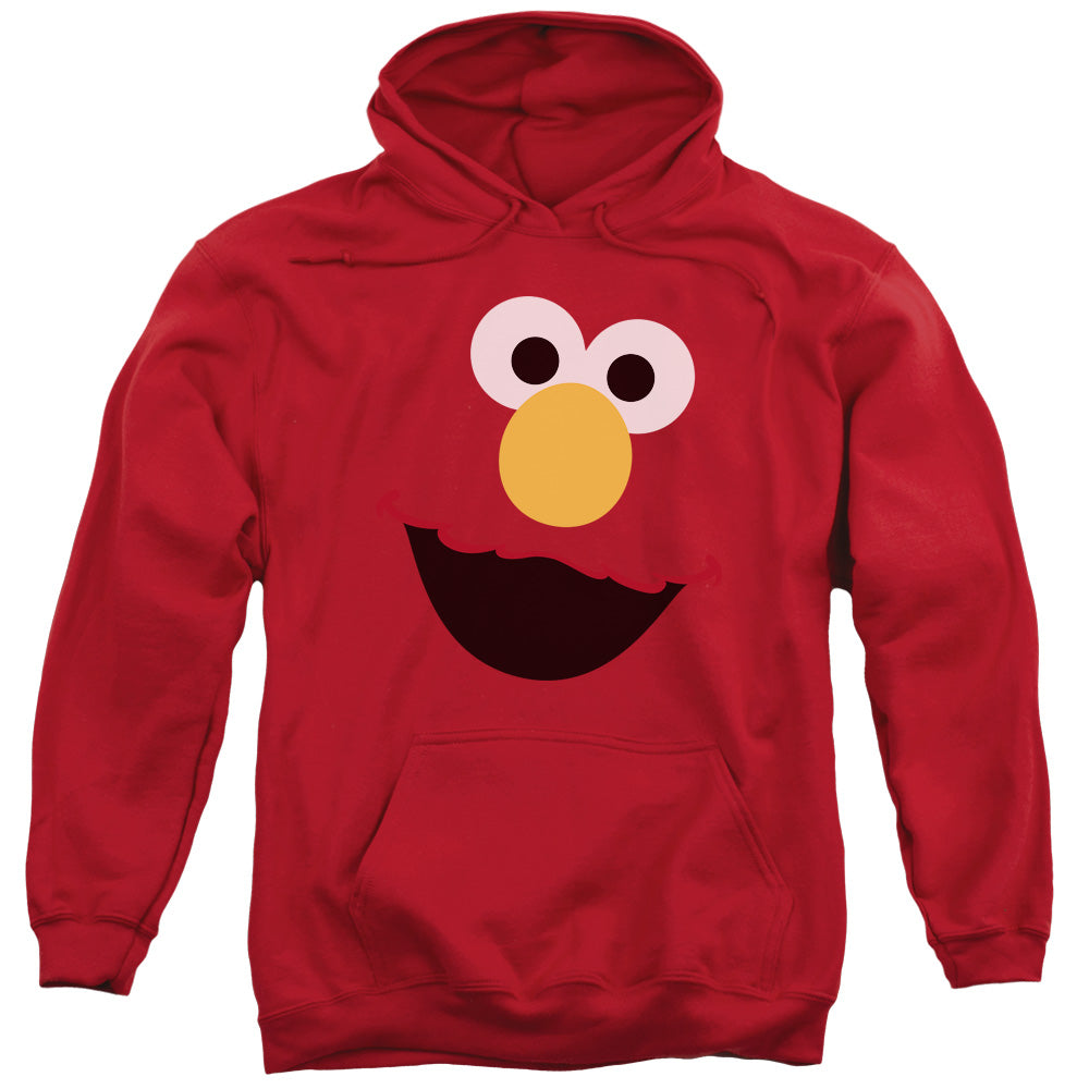 Men's Sesame Street Elmo Face Pullover Hoodie