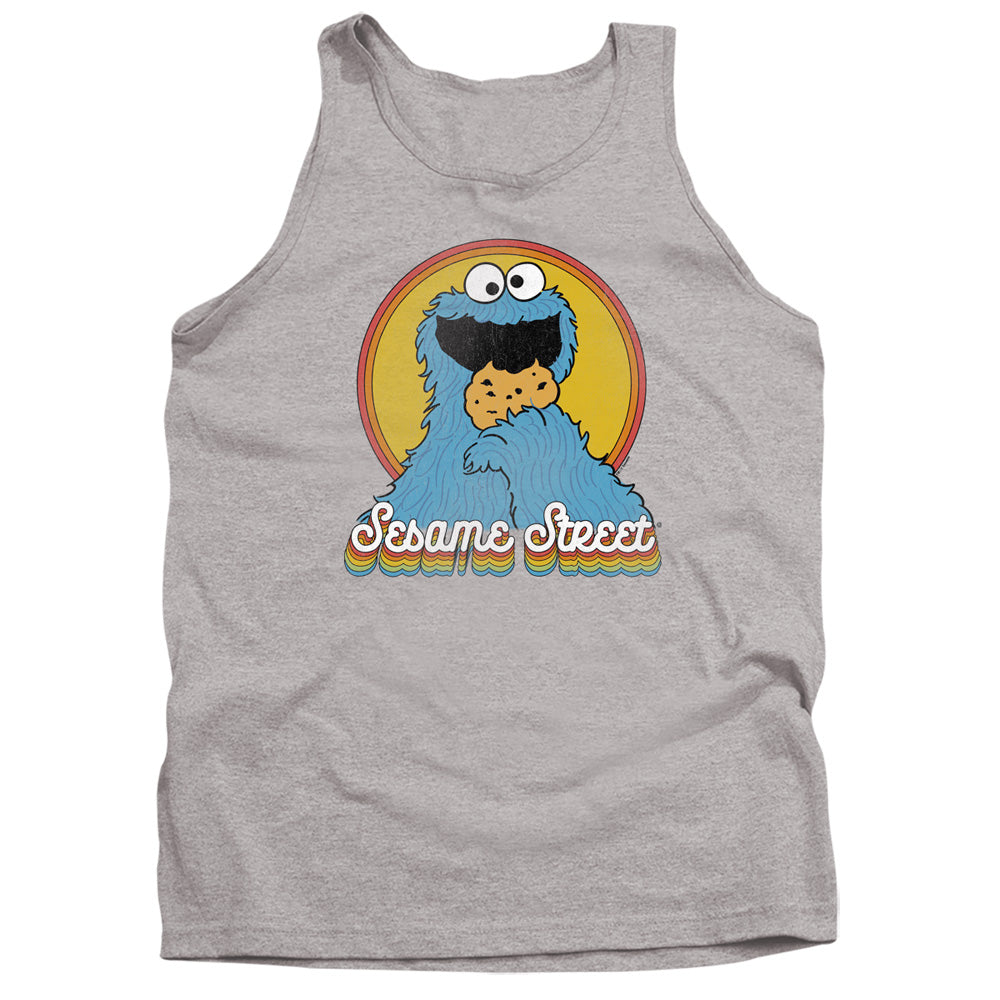 Men's Sesame Street Cookie Monster Layers Tank Top