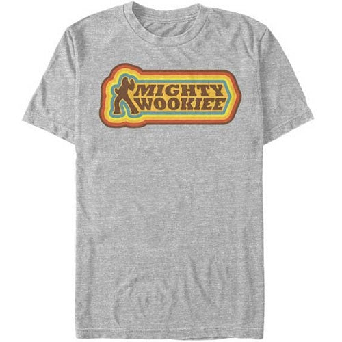 Star Wars Chewbacca Retro Mighty Wookiee T-Shirt - Blue Culture Tees