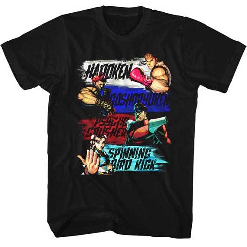Men's Street Fighter Show Me Your Moves Lightweight Tee