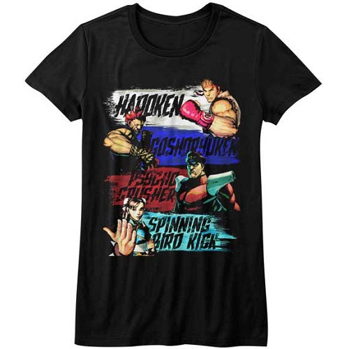 Junior's Street Fighter Show Me Your Moves Tee
