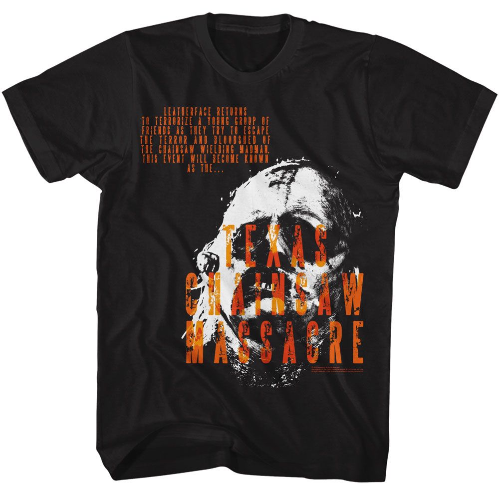 Texas Chainsaw Massacre Leatherface Overlap T-Shirt