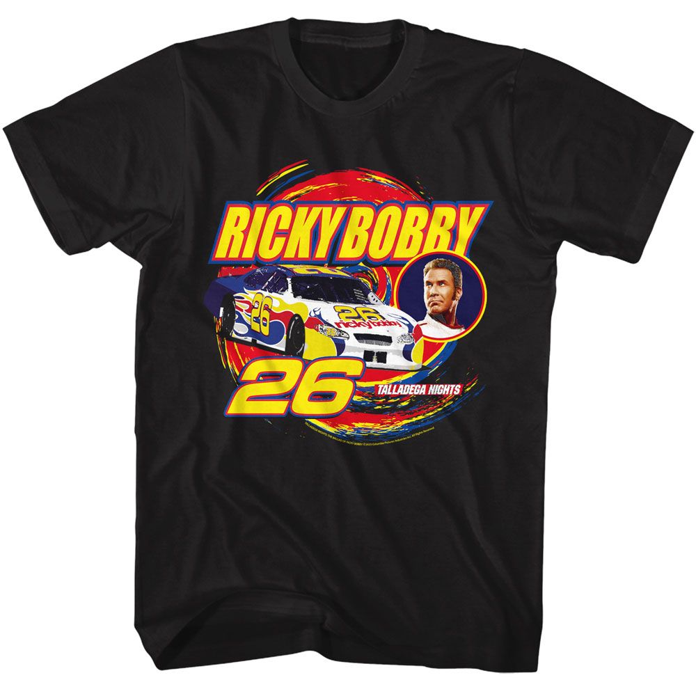 Talladega Nights Ricky Bobby Swirl T-Shirt