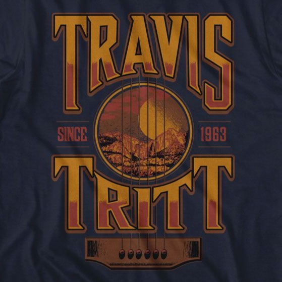 Travis Tritt Guitar Scene T-Shirt