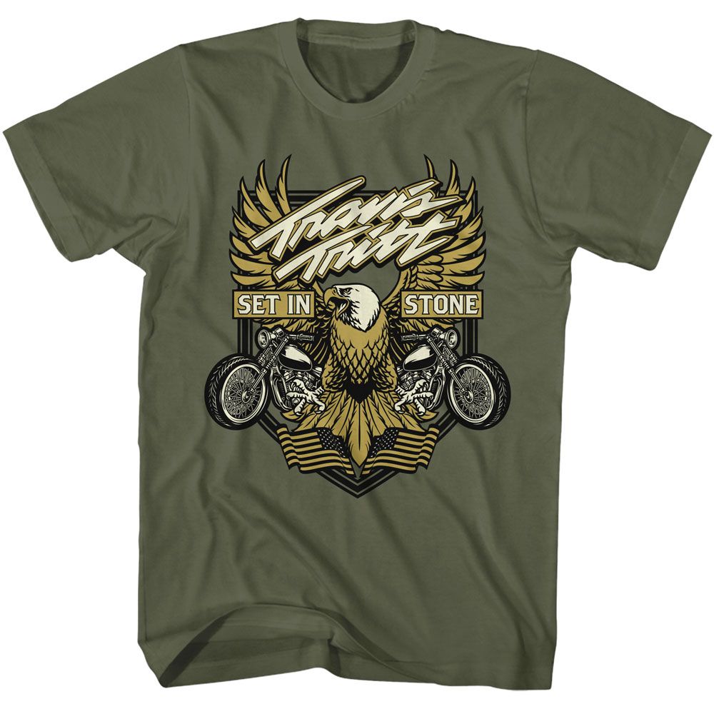 Travis Tritt Eagle And Bikes T-Shirt