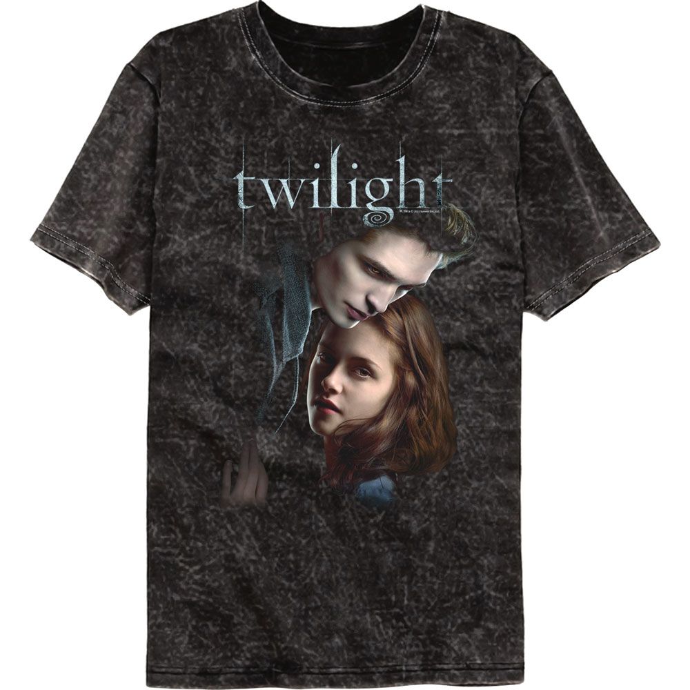 Twilight Edward And Bella Mineral Wash T-Shirt