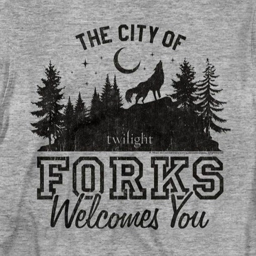 Twilight The City Of Forks Long Sleeve T-Shirt