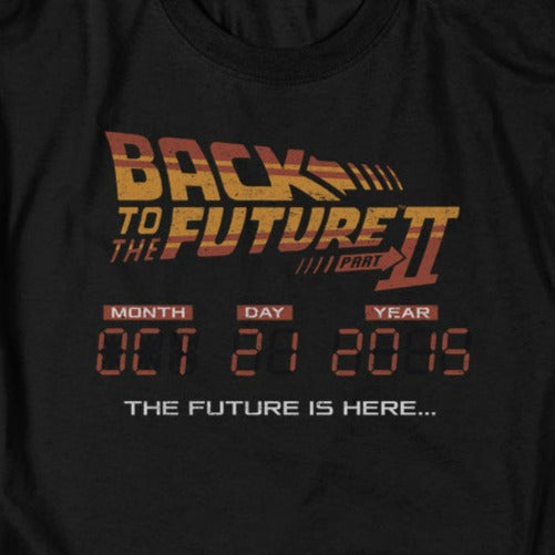 Back to the Future The Future Is Here T-Shirt