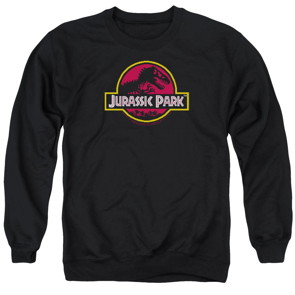 Men's Jurassic Park 8-Bit Logo Sweatshirt