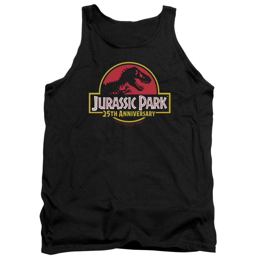 Men's Jurassic Park 25Th Anniversary Logo Tank Top