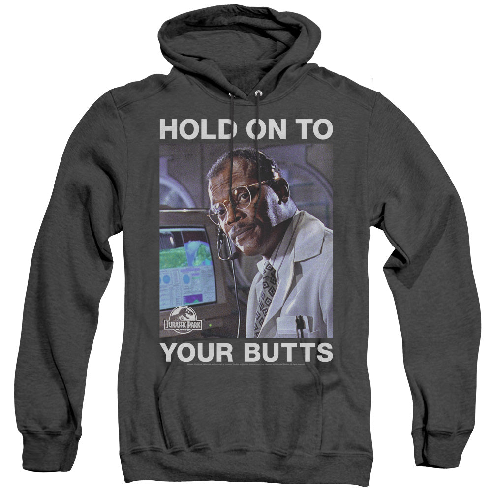 Men's Jurassic Park Hold Onto Heather Pullover Hoodie