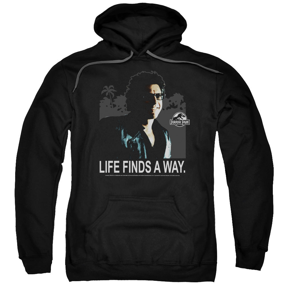 Men's Jurassic Park Life Finds A Way Pullover Hoodie