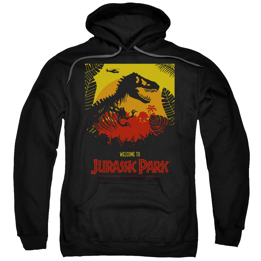 Men's Jurassic Park Welcome To Jp Pullover Hoodie