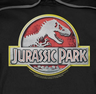 Men's Jurassic Park Logo Pullover Hoodie