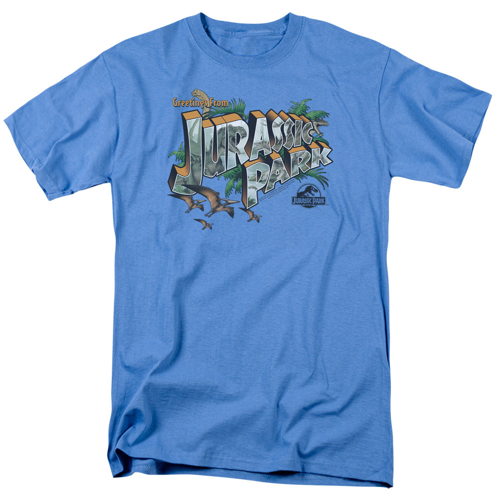 Men's Jurassic Park Greetings From JP T-Shirt