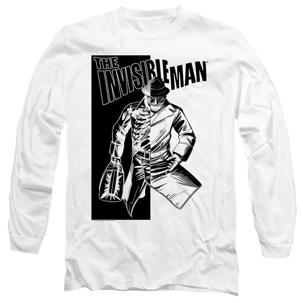 Men's The Invisible Man Who Am I Long Sleeve Tee